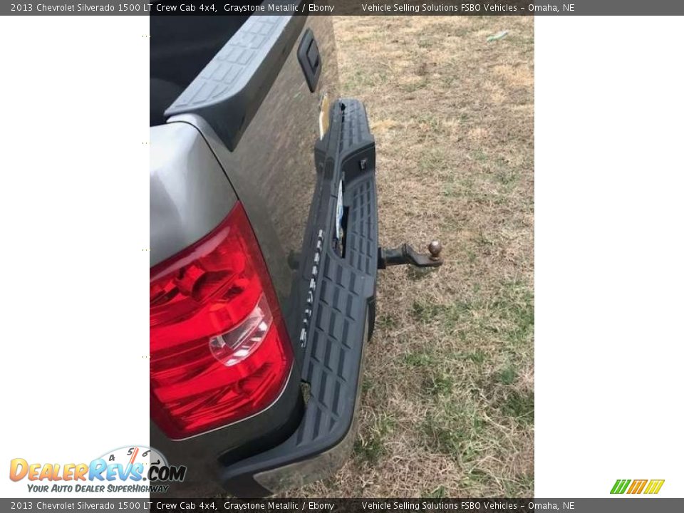 2013 Chevrolet Silverado 1500 LT Crew Cab 4x4 Graystone Metallic / Ebony Photo #15