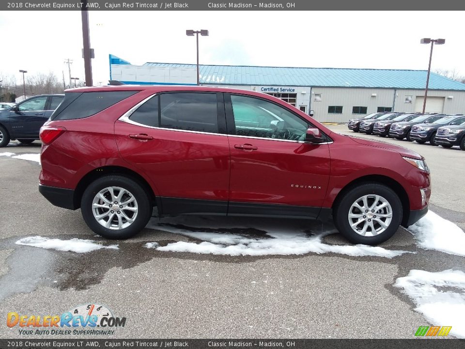 2018 Chevrolet Equinox LT AWD Cajun Red Tintcoat / Jet Black Photo #2