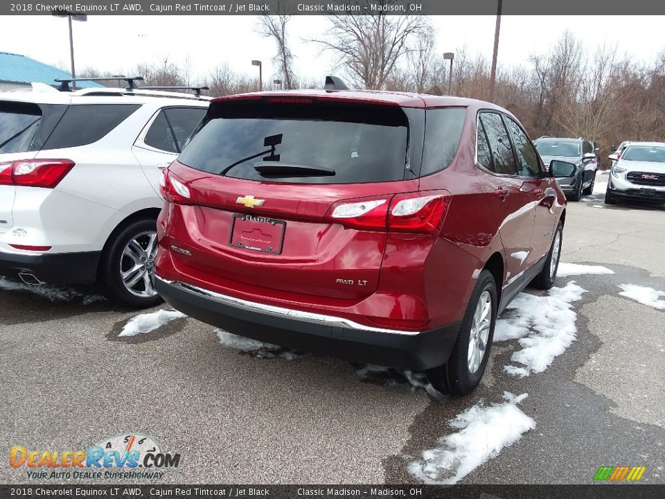 2018 Chevrolet Equinox LT AWD Cajun Red Tintcoat / Jet Black Photo #3