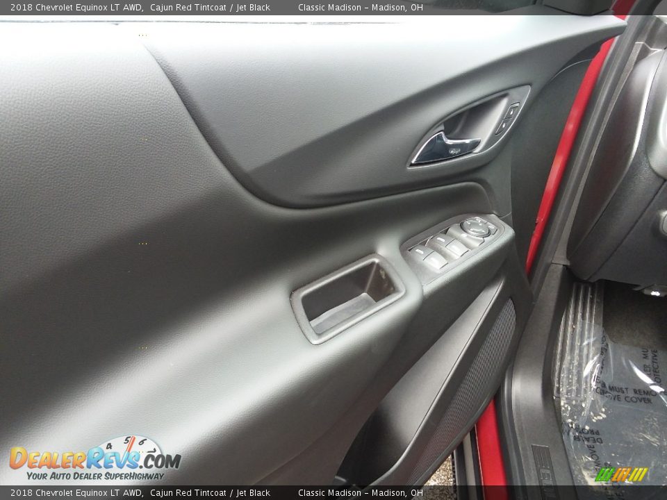 2018 Chevrolet Equinox LT AWD Cajun Red Tintcoat / Jet Black Photo #4