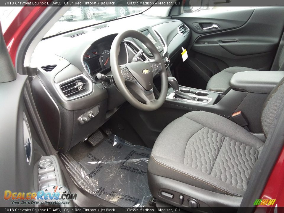 2018 Chevrolet Equinox LT AWD Cajun Red Tintcoat / Jet Black Photo #5