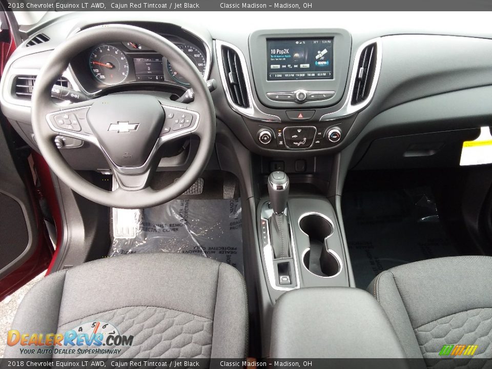 2018 Chevrolet Equinox LT AWD Cajun Red Tintcoat / Jet Black Photo #7
