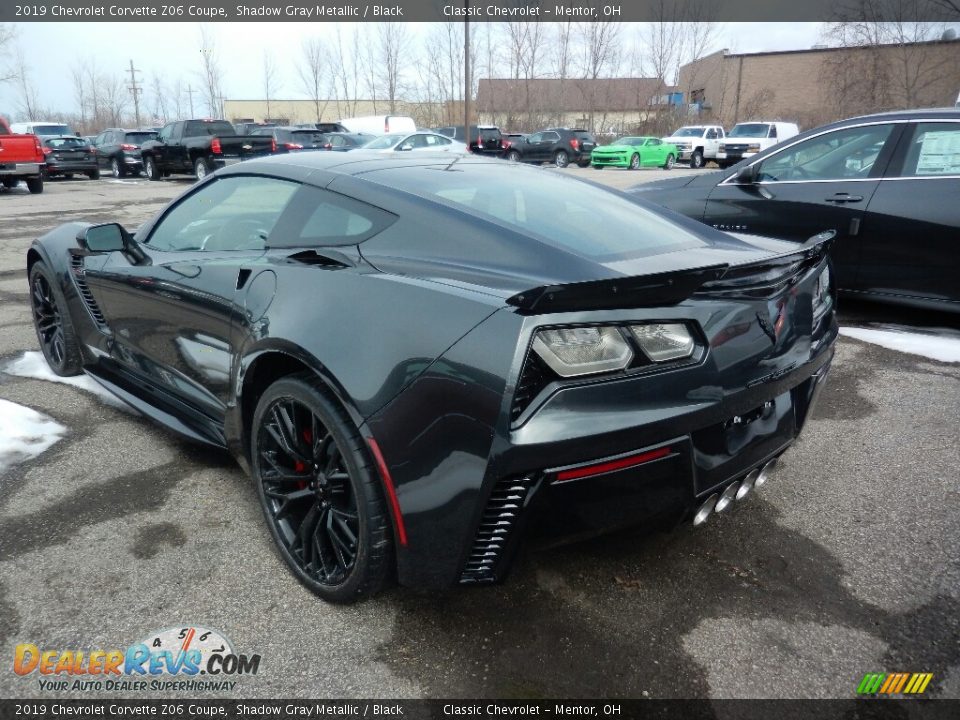 2019 Chevrolet Corvette Z06 Coupe Shadow Gray Metallic / Black Photo #5