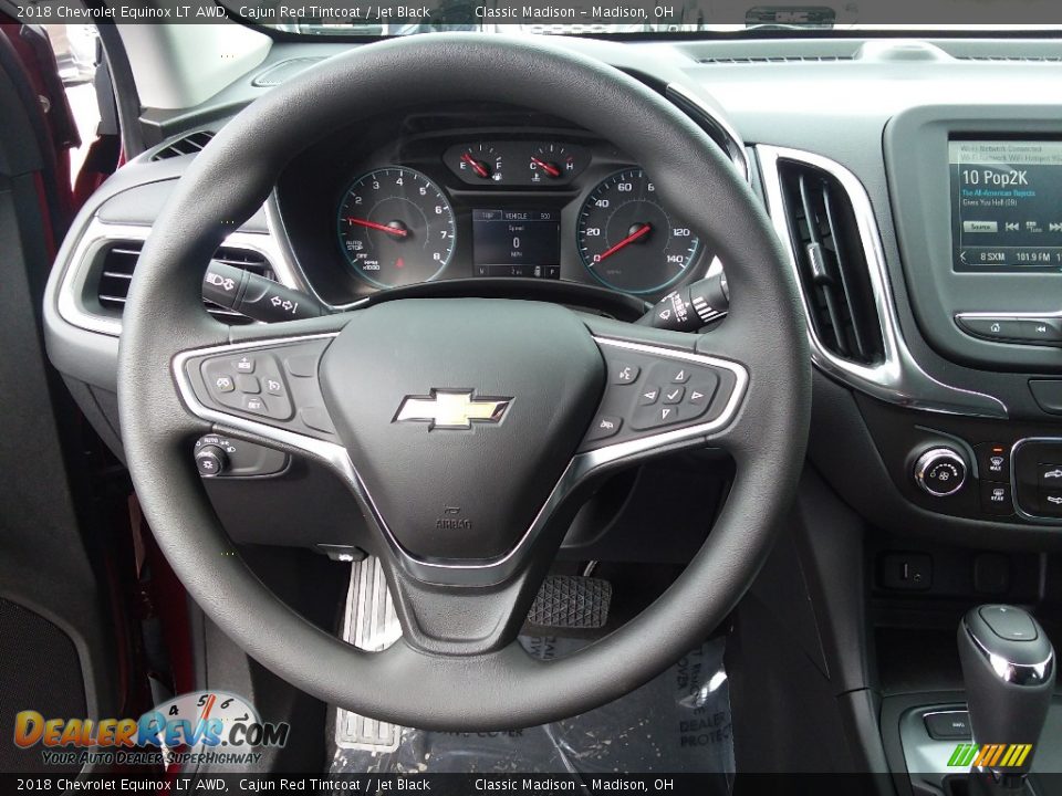 2018 Chevrolet Equinox LT AWD Cajun Red Tintcoat / Jet Black Photo #8