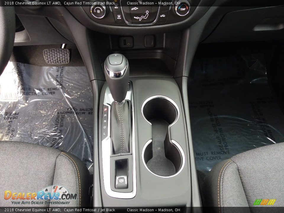 2018 Chevrolet Equinox LT AWD Cajun Red Tintcoat / Jet Black Photo #9