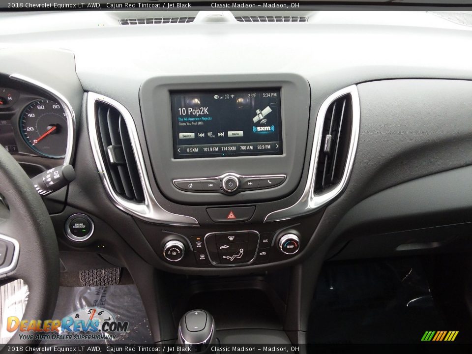 2018 Chevrolet Equinox LT AWD Cajun Red Tintcoat / Jet Black Photo #10