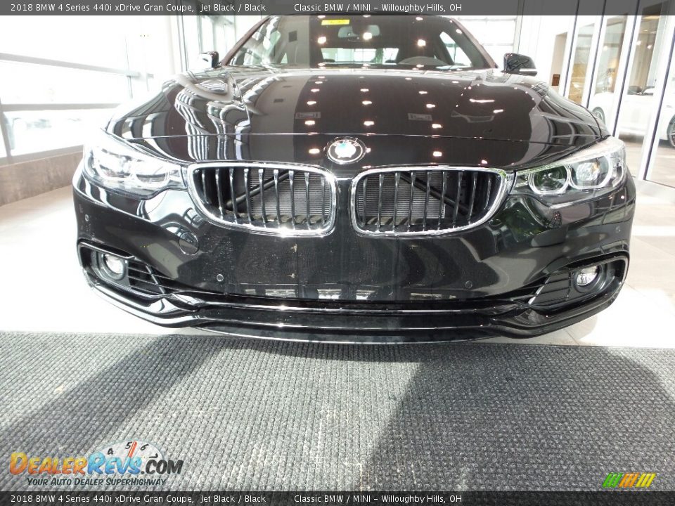 2018 BMW 4 Series 440i xDrive Gran Coupe Jet Black / Black Photo #4