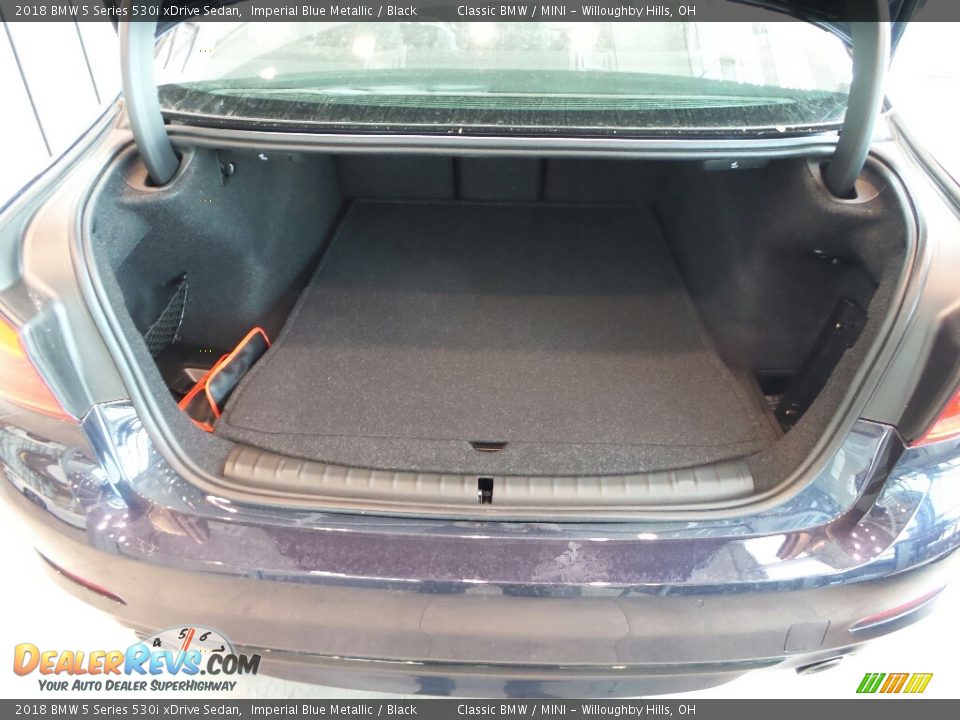 2018 BMW 5 Series 530i xDrive Sedan Imperial Blue Metallic / Black Photo #7