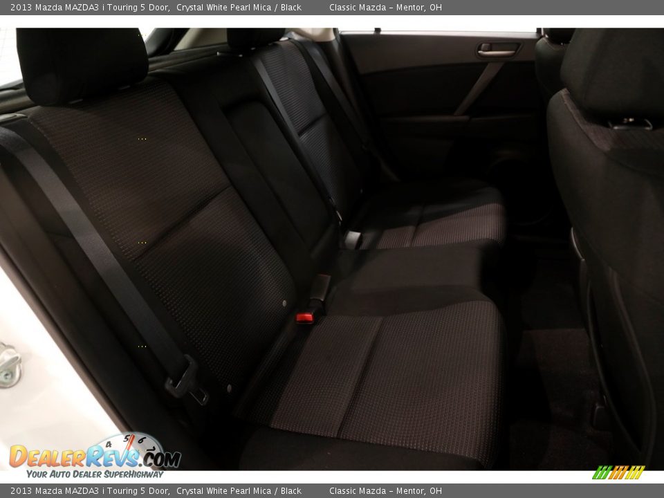 2013 Mazda MAZDA3 i Touring 5 Door Crystal White Pearl Mica / Black Photo #13