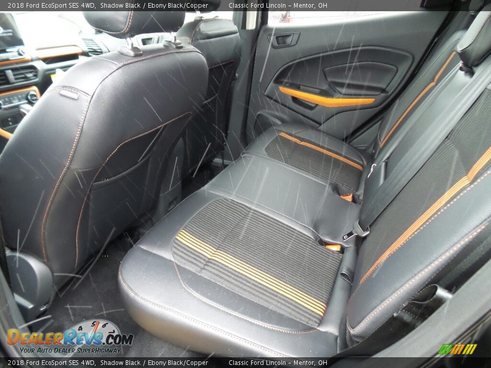 2018 Ford EcoSport SES 4WD Shadow Black / Ebony Black/Copper Photo #4