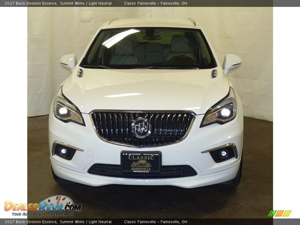 2017 Buick Envision Essence Summit White / Light Neutral Photo #4