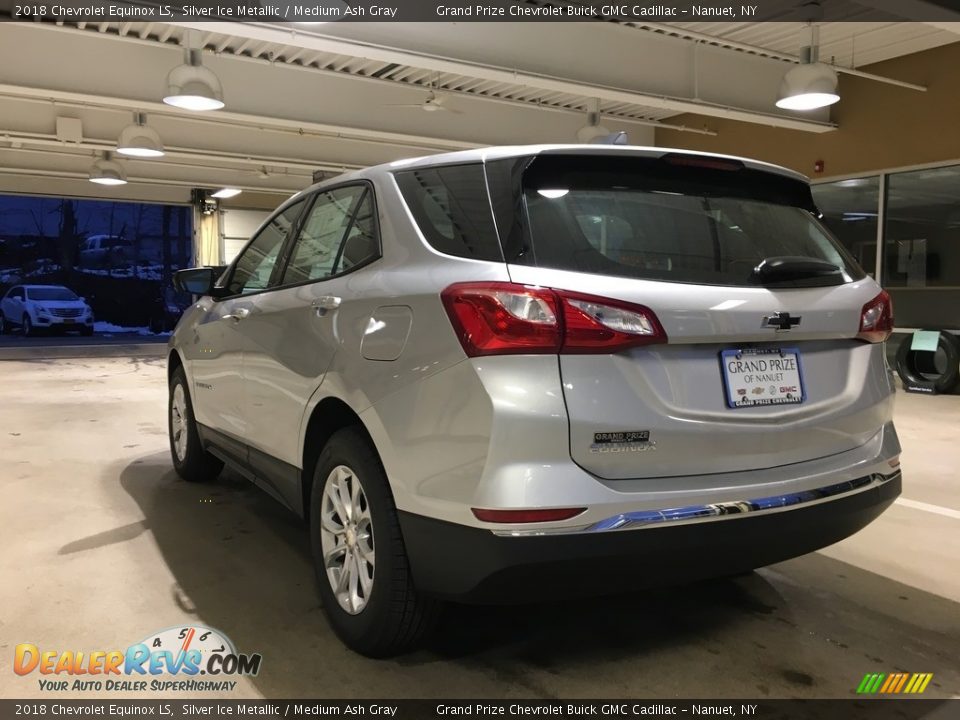 2018 Chevrolet Equinox LS Silver Ice Metallic / Medium Ash Gray Photo #4