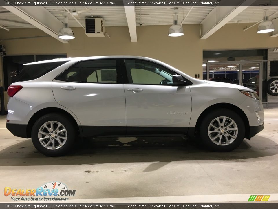 2018 Chevrolet Equinox LS Silver Ice Metallic / Medium Ash Gray Photo #7