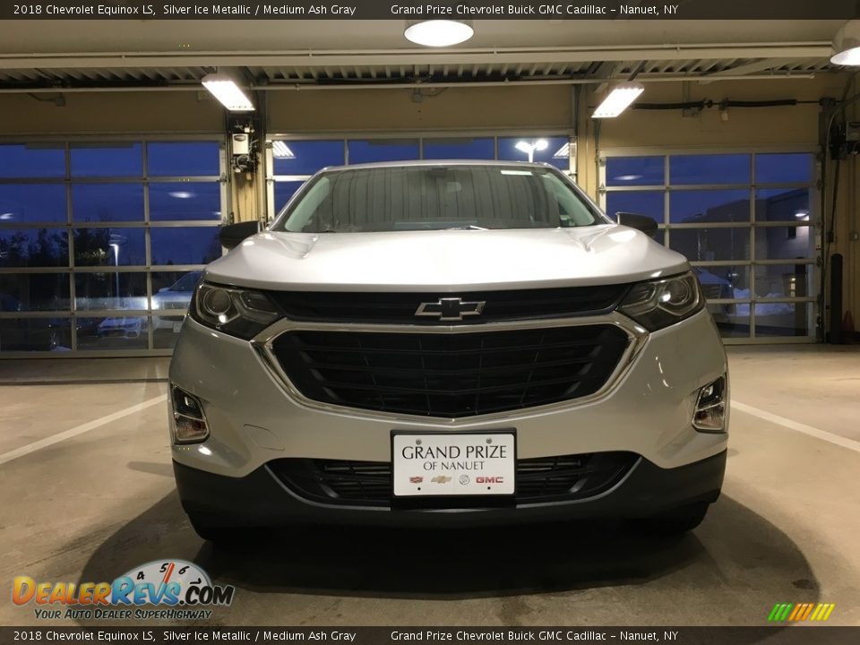 2018 Chevrolet Equinox LS Silver Ice Metallic / Medium Ash Gray Photo #8