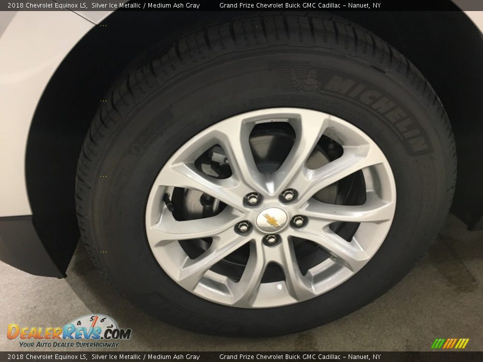 2018 Chevrolet Equinox LS Silver Ice Metallic / Medium Ash Gray Photo #10