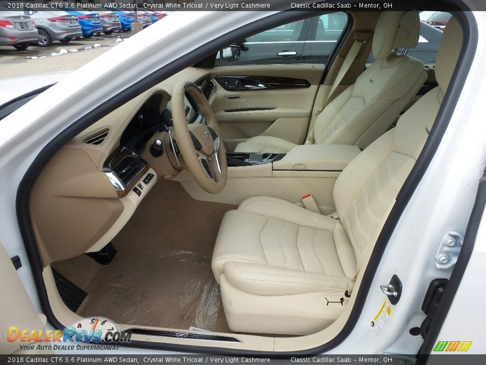 Very Light Cashmere Interior - 2018 Cadillac CT6 3.6 Platinum AWD Sedan Photo #3