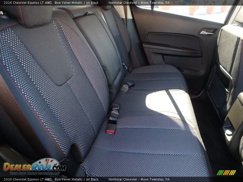 2016 Chevrolet Equinox LT AWD Blue Velvet Metallic / Jet Black Photo #18