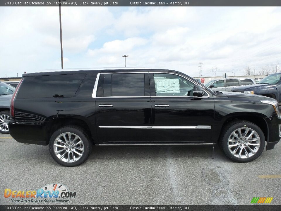 Black Raven 2018 Cadillac Escalade ESV Platinum 4WD Photo #2