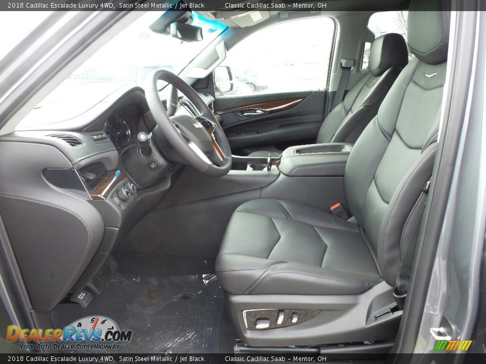2018 Cadillac Escalade Luxury 4WD Satin Steel Metallic / Jet Black Photo #3