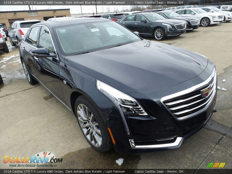 Front 3/4 View of 2018 Cadillac CT6 3.6 Luxury AWD Sedan Photo #1
