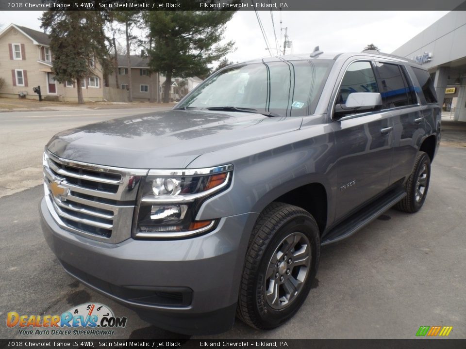 2018 Chevrolet Tahoe LS 4WD Satin Steel Metallic / Jet Black Photo #1