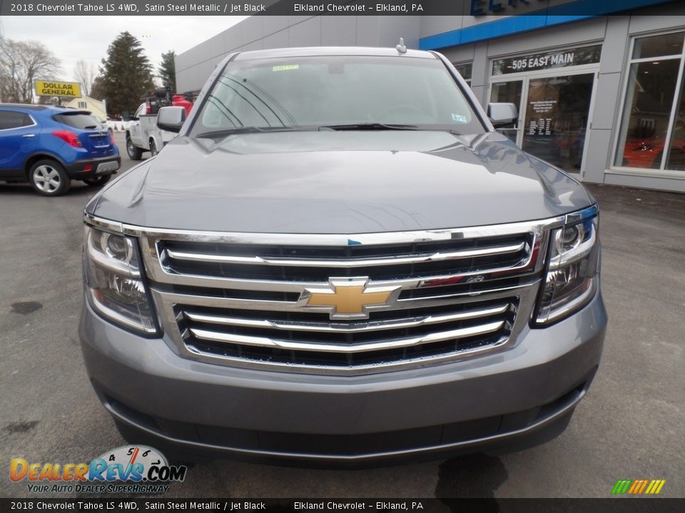 2018 Chevrolet Tahoe LS 4WD Satin Steel Metallic / Jet Black Photo #2