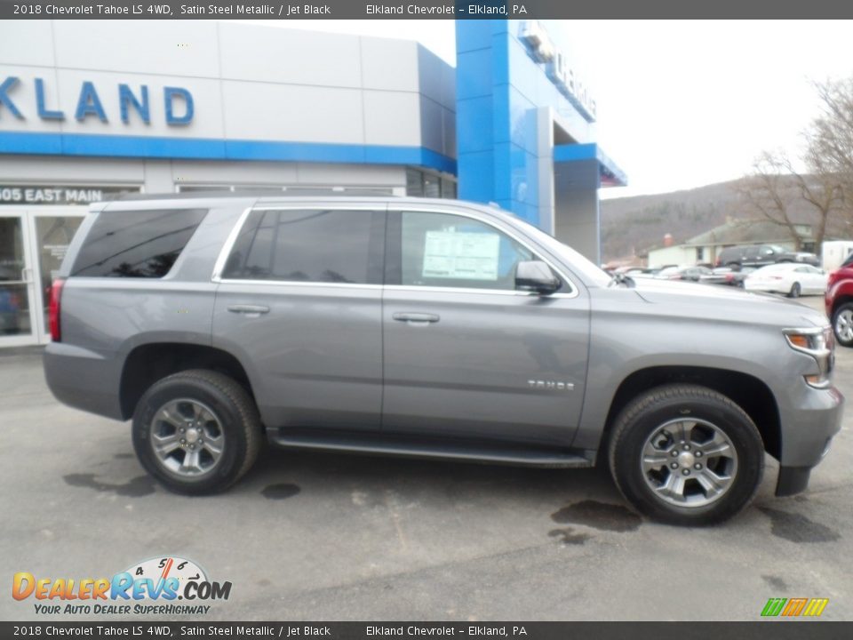 2018 Chevrolet Tahoe LS 4WD Satin Steel Metallic / Jet Black Photo #4