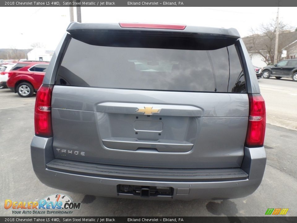 2018 Chevrolet Tahoe LS 4WD Satin Steel Metallic / Jet Black Photo #6