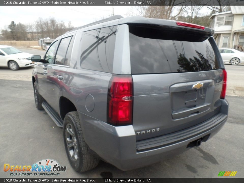 2018 Chevrolet Tahoe LS 4WD Satin Steel Metallic / Jet Black Photo #7