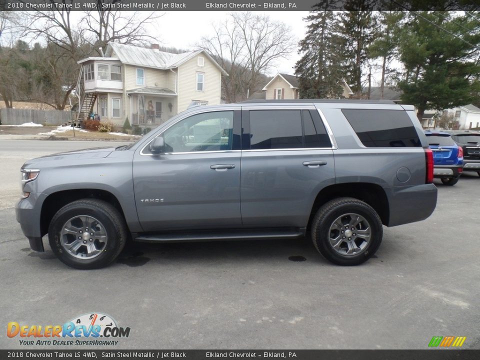 2018 Chevrolet Tahoe LS 4WD Satin Steel Metallic / Jet Black Photo #8