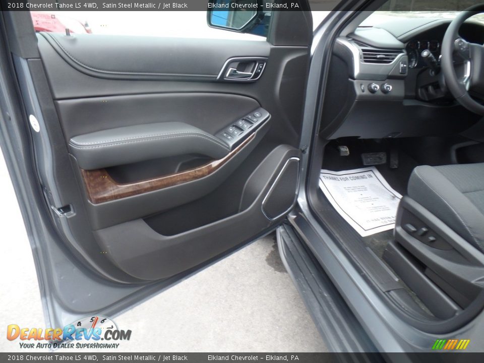 2018 Chevrolet Tahoe LS 4WD Satin Steel Metallic / Jet Black Photo #12