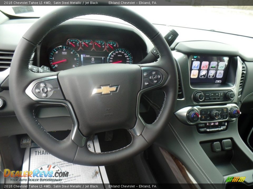 2018 Chevrolet Tahoe LS 4WD Satin Steel Metallic / Jet Black Photo #18