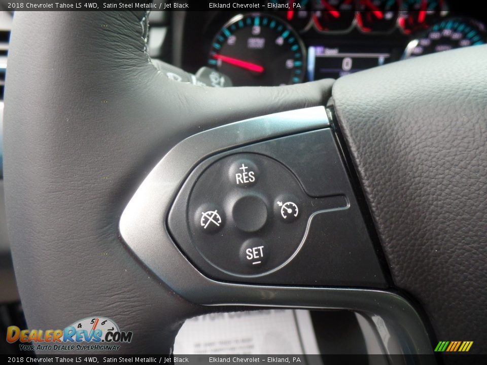 2018 Chevrolet Tahoe LS 4WD Satin Steel Metallic / Jet Black Photo #21