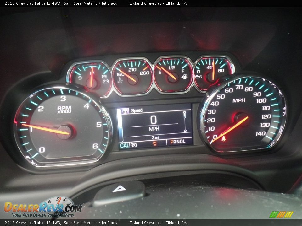 2018 Chevrolet Tahoe LS 4WD Satin Steel Metallic / Jet Black Photo #24