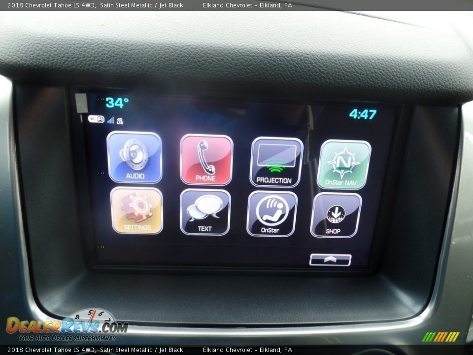 2018 Chevrolet Tahoe LS 4WD Satin Steel Metallic / Jet Black Photo #26