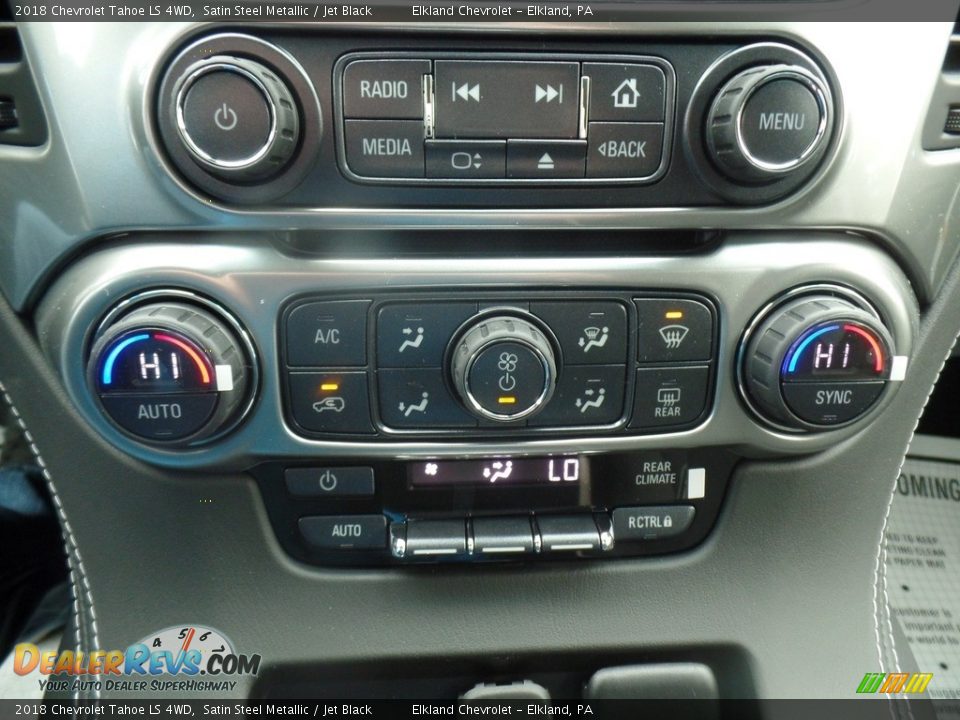 2018 Chevrolet Tahoe LS 4WD Satin Steel Metallic / Jet Black Photo #30