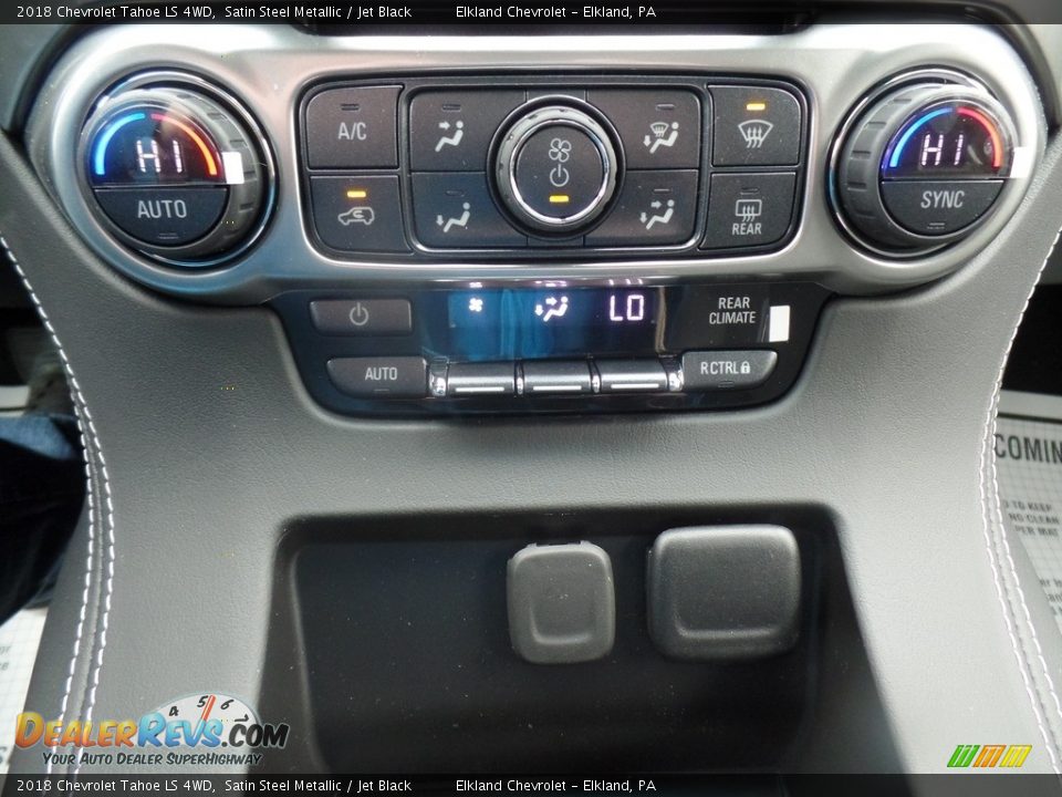 2018 Chevrolet Tahoe LS 4WD Satin Steel Metallic / Jet Black Photo #32