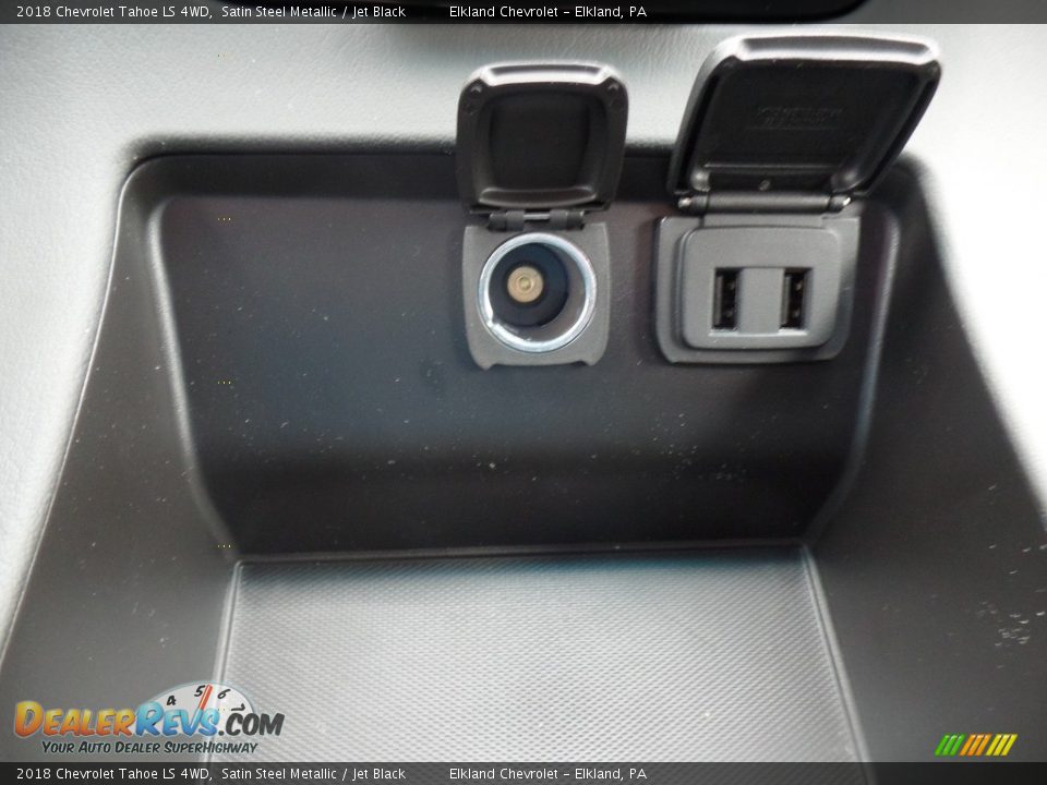 2018 Chevrolet Tahoe LS 4WD Satin Steel Metallic / Jet Black Photo #33