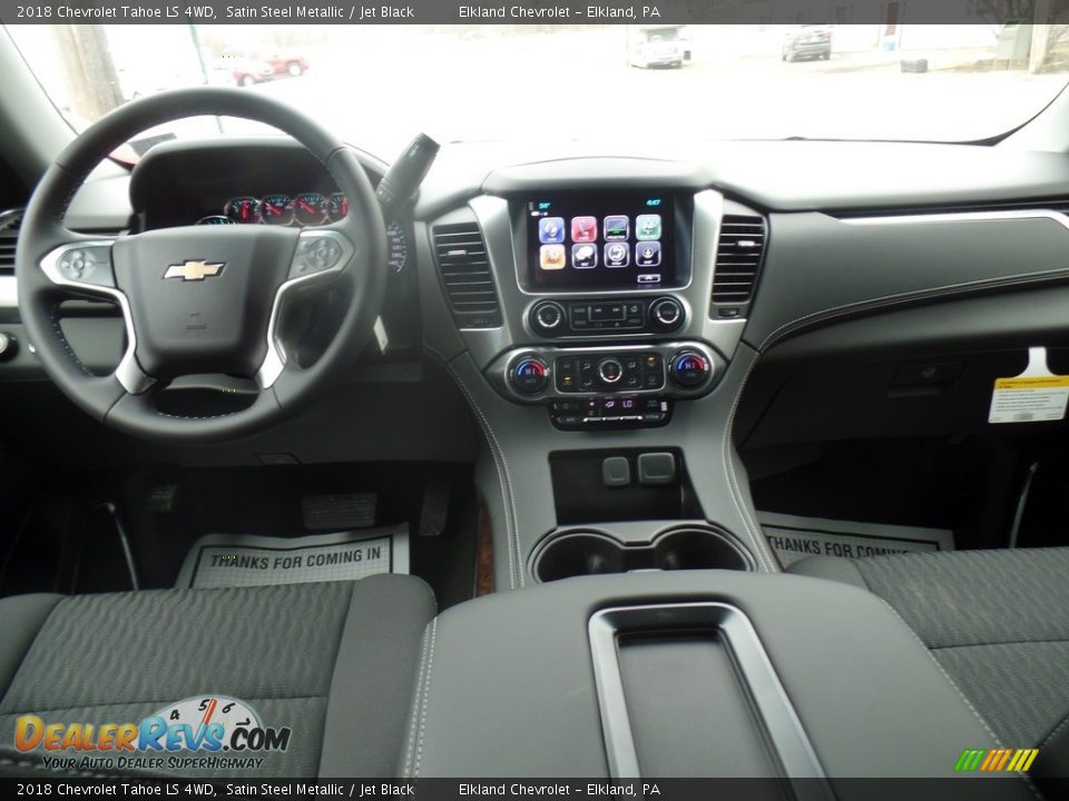 2018 Chevrolet Tahoe LS 4WD Satin Steel Metallic / Jet Black Photo #36