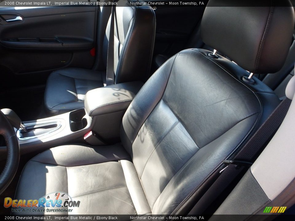 2008 Chevrolet Impala LT Imperial Blue Metallic / Ebony Black Photo #8