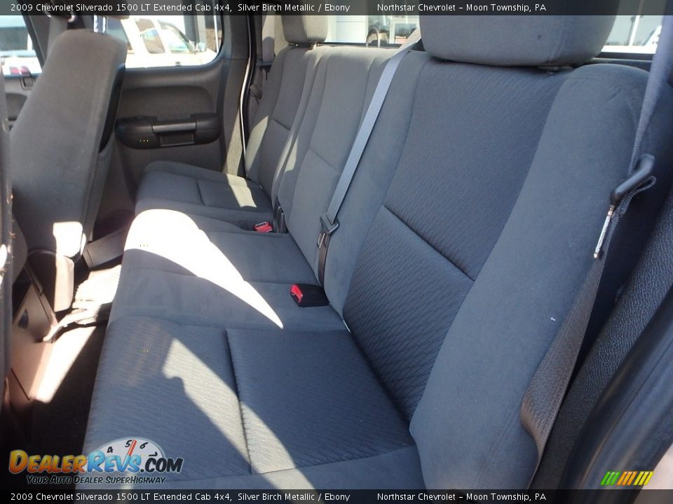 2009 Chevrolet Silverado 1500 LT Extended Cab 4x4 Silver Birch Metallic / Ebony Photo #23