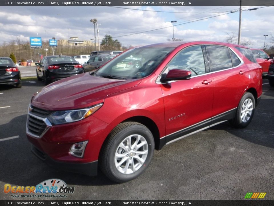 2018 Chevrolet Equinox LT AWD Cajun Red Tintcoat / Jet Black Photo #1
