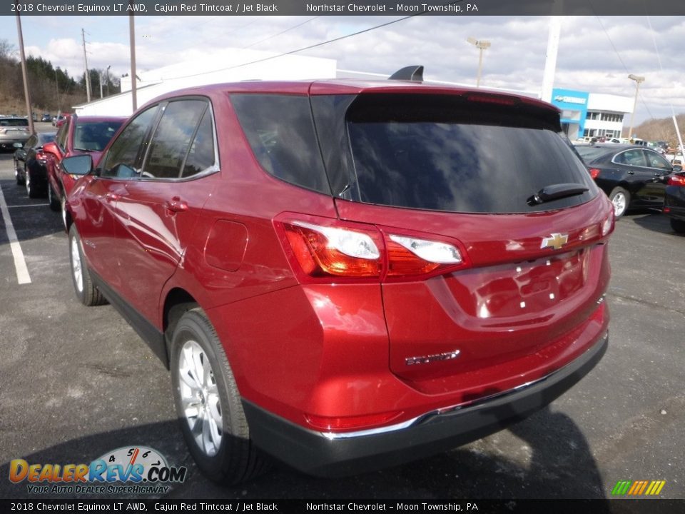 2018 Chevrolet Equinox LT AWD Cajun Red Tintcoat / Jet Black Photo #3
