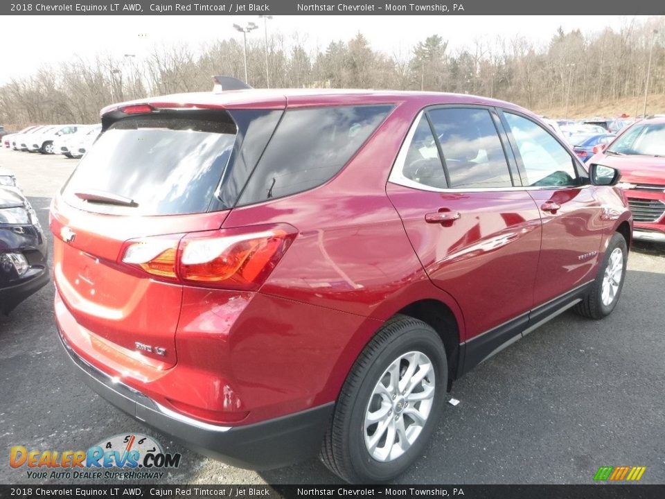 2018 Chevrolet Equinox LT AWD Cajun Red Tintcoat / Jet Black Photo #5