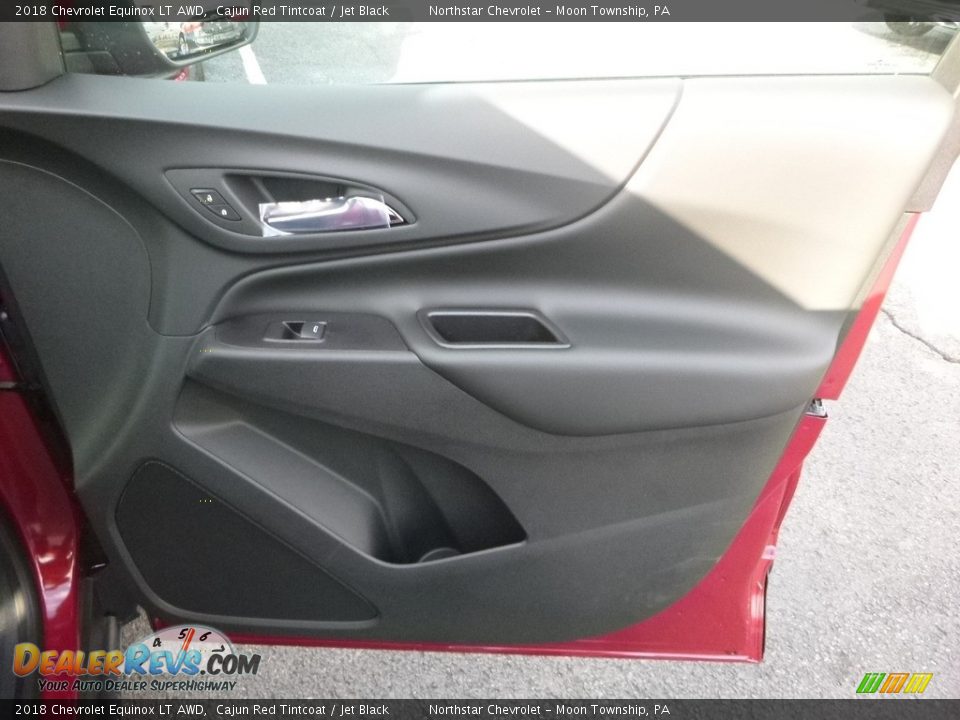 2018 Chevrolet Equinox LT AWD Cajun Red Tintcoat / Jet Black Photo #12