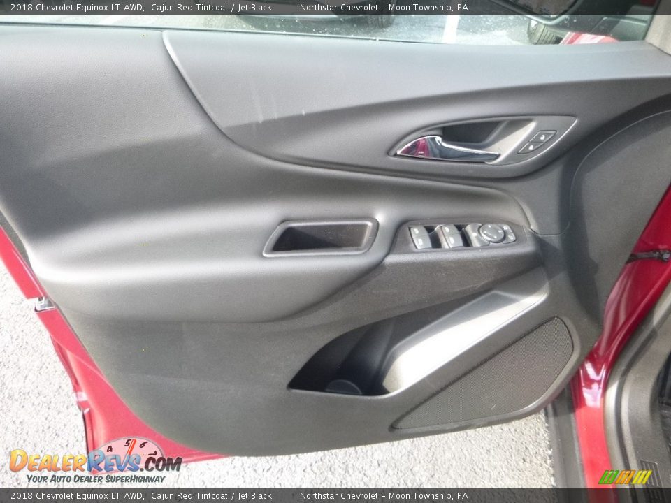 2018 Chevrolet Equinox LT AWD Cajun Red Tintcoat / Jet Black Photo #14