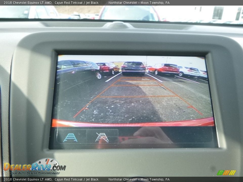 2018 Chevrolet Equinox LT AWD Cajun Red Tintcoat / Jet Black Photo #18