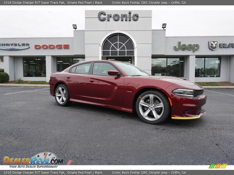 2018 Dodge Charger R/T Super Track Pak Octane Red Pearl / Black Photo #1