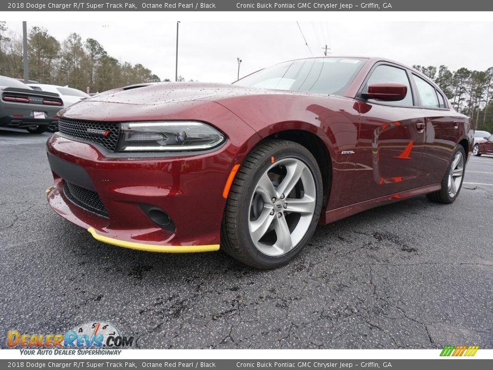 2018 Dodge Charger R/T Super Track Pak Octane Red Pearl / Black Photo #3