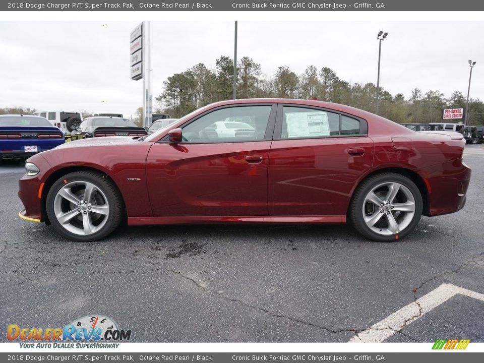 2018 Dodge Charger R/T Super Track Pak Octane Red Pearl / Black Photo #4